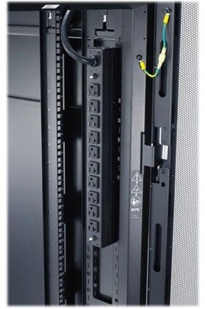 APC Rack PDU, Basic, 1U, 30A, 120V energiedistributie
