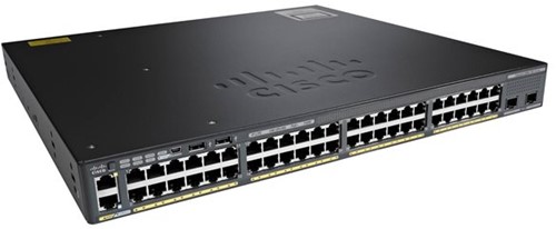 Cisco Catalyst WS-C2960X-48LPD-L netwerk-switch Managed L2 Gigabit Ethernet (10/100/1000) Power over Ethernet (PoE) Zwart