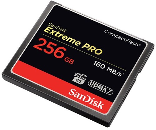 SanDisk Extreme Pro - flashgeheugenkaart - 256 GB - CompactFlash