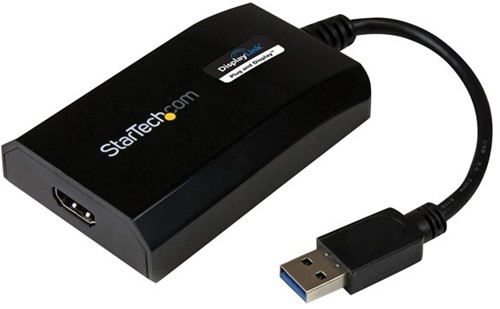 StarTech.com USB 3.0-naar-HDMI externe Multi-Monitor grafische videoadapter voor Mac & pc – DisplayLink gecertificeerd – HD 1080p