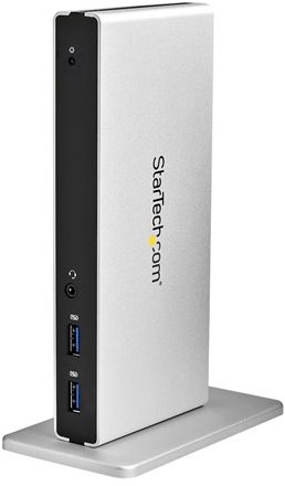 StarTech.com Dual-monitor USB 3.0 docking station met DVI en verticale standaard