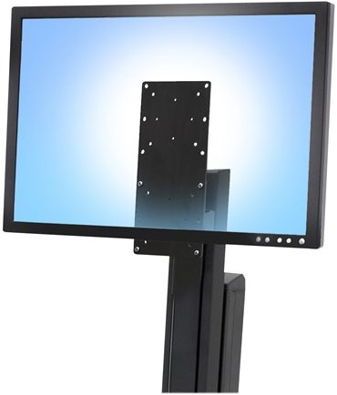Ergotron - bevestigingscomponent - voor LCD-scherm - pakket lange gebruiker - zwart