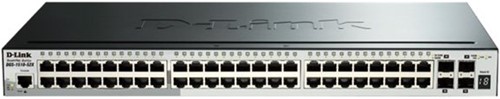 D-Link DGS-1510-52X netwerk-switch Managed L3 Gigabit Ethernet (10/100/1000) 1U Zwart