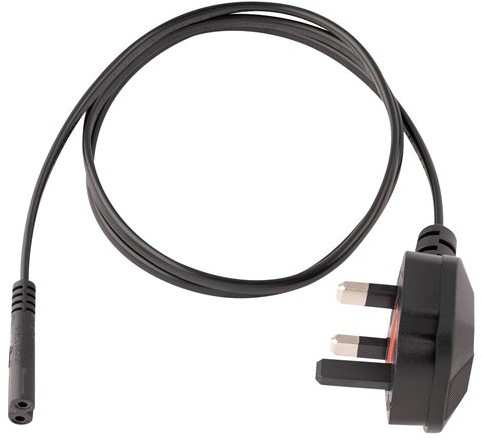 StarTech.com 1m UK Computer Stroomkabel, BS 1363 naar C7, 2.5A 250V, 18AWG, Zwart, UK Laptop Vervangkabel, Printer Voedingskabel, Laptop Lader Kabel / Laadkabel, UL-Listed