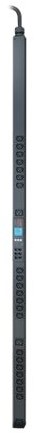 APC Rack PDU, Metered-by-Outlet, ZeroU, 32A, 400V, (21x) C13 & (3x) C19, IEC 309 16A 3Fase stekker