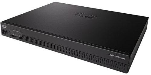 Cisco ISR 4321 AX Bundle bedrade router Gigabit Ethernet Zwart