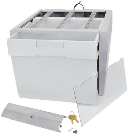 Ergotron Envelope Drawer - bevestigingscomponent - grijs, wit