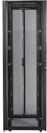 APC NetShelter SX 42U 750mm(b) x 1200mm(d) 19" IT rack, behuizing met zijpanelen, zwart, Shock Packaging