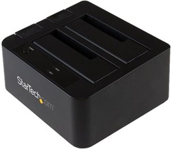 StarTech.com USB 3.1 (10bps) dubbel harddisk docking station voor 2,5 en/of 3,5" SATA SSD/HDD