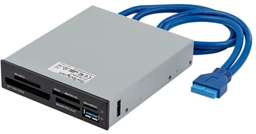 StarTech.com 3,5" Interne multi-kaartlezer met UHSII ondersteuning - USB 3.0 memory card reader