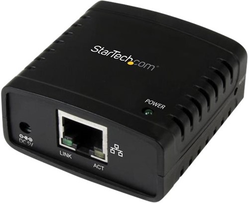 StarTech.com 10/100 Mbit/s Ethernet naar USB 2.0 Netwerk LPR Printserver