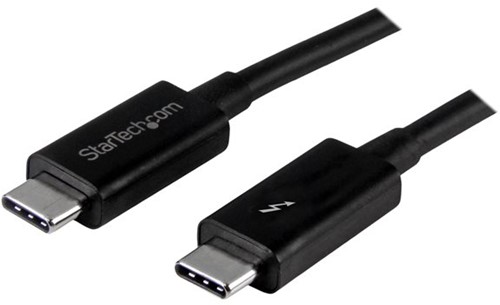 StarTech.com 1m Thunderbolt 3 (20Gbps) USB-C kabel Thunderbolt/USB/DisplayPort compatibel