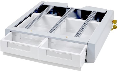 Ergotron StyleView SV Supplemental Storage Drawer, Double - bevestigingscomponent - grijswit