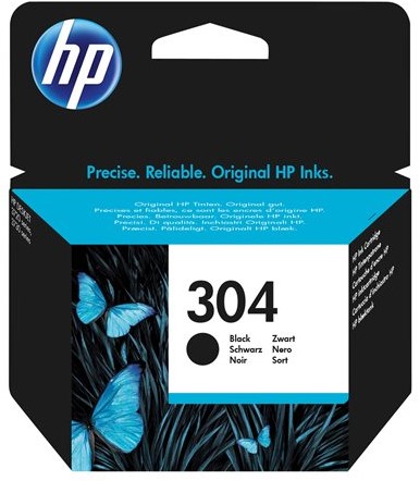 HP 304 originele zwarte inktcartridge