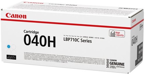 Canon 040H tonercartridge 1 stuk(s) Origineel Cyaan