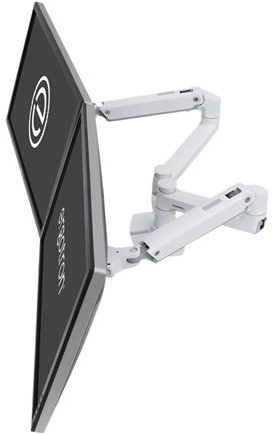 Ergotron LX Series 45-491-216 flat panel bureau steun 68,6 cm (27") Wit