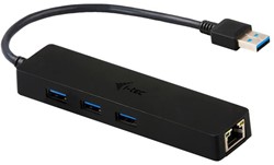 i-tec Advance USB 3.0 Slim HUB 3 Port + Gigabit Ethernet Adapter