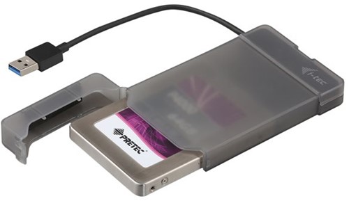 i-Tec MySafe Advance - storage enclosure - SATA 6Gb/s - USB 3.0