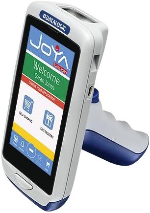 Datalogic Joya Touch Plus PDA 10,9 cm (4.3") 854 x 480 Pixels Touchscreen 305 g Grijs, Oranje