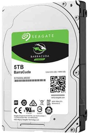 Seagate Barracuda ST5000LM000 interne harde schijf 2.5" 5000 GB SATA III