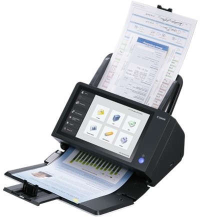 Canon imageFORMULA ScanFront 400 ADF-scanner 600 x 600 DPI A4 Zwart, Wit
