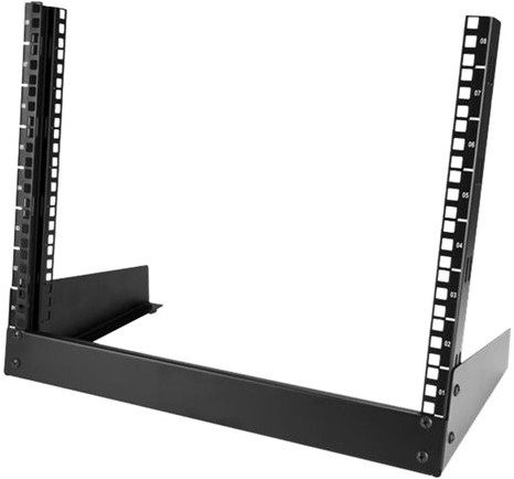 StarTech.com 8U Desktop rack serverkast 2-stijlen Open Frame Rack