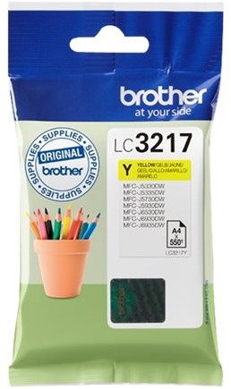 Brother Inktcartridge GEEL
