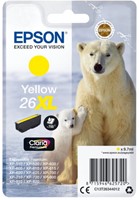 Epson Polar bear Singlepack Yellow 26XL Claria Premium Ink