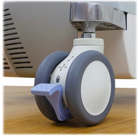 Ergotron SV 3-Function - vergrendelbare wieltjes voor karretje
