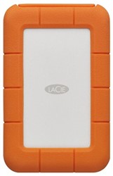 LaCie Rugged USB-C externe harde schijf 2000 GB Oranje, Zilver