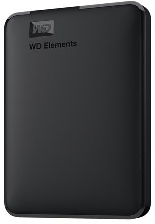 Western Digital WD Elements Portable 2.5 Inch externe HDD 1TB, Zwart