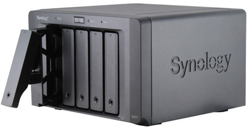 Synology DX517 disk array 0 TB Desktop Zwart