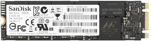 HP Z Turbo Drive Gen2 256-GB M.2 solid-state schijf