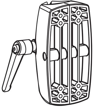 Ergotron 1-1/2" Pole-Mount Brackets, Large Clamp