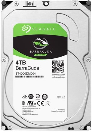 Seagate Barracuda ST4000DM004 interne harde schijf 3.5" 4000 GB SATA III