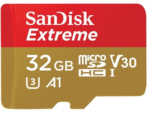 SanDisk Extreme - flashgeheugenkaart - 32 GB - microSDHC UHS-I