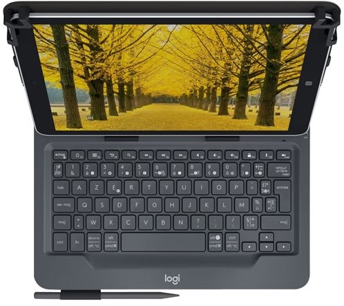 Logitech Universal Folio met geïntegreerd toetsenbord voor 9-10 inch Apple-, Android- of Windows-tablets