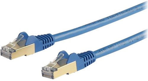 StarTech.com 2m blauw Cat6a Ethernet netwerkkabel shielded (STP) Cat6a patchkabel Cat 6a