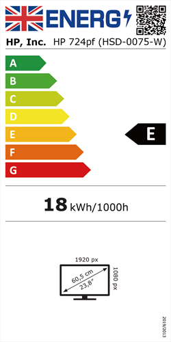 Energielabel afkomstig van Icecat, automatisch ingelezen op 13-05-2024.