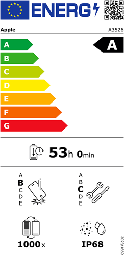 Energielabel afkomstig van Icecat, automatisch ingelezen op 10-09-2025.