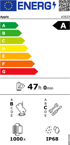 Energielabel afkomstig van Icecat, automatisch ingelezen op 10-09-2025.