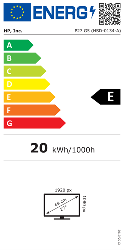 Energielabel afkomstig van Icecat, automatisch ingelezen op 06-06-2023.