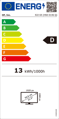Energielabel afkomstig van Icecat, automatisch ingelezen op 06-06-2023.