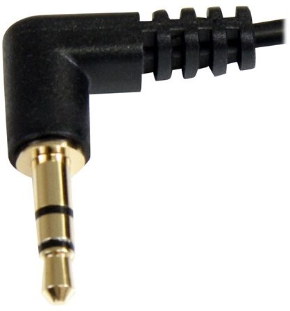 StarTech.com 90cm Slanke 3,5mm Haakse Stereo Audiokabel M/M-2