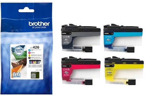Brother LC-426VAL inktcartridge 4 stuk(s) Origineel Zwart, Cyaan, Magenta, Geel-3