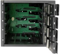 StarTech.com 4-bay Aluminium Trayless Hot Swap Mobile Rack Backplane voor 3,5 inch SAS II/SATA III - 6 Gbps HDD-3