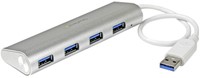 StarTech.com 4 Poorts draagbare compacte USB 3.0 hub met geïntegreerde kabel - 5Gbps - aluminium-2