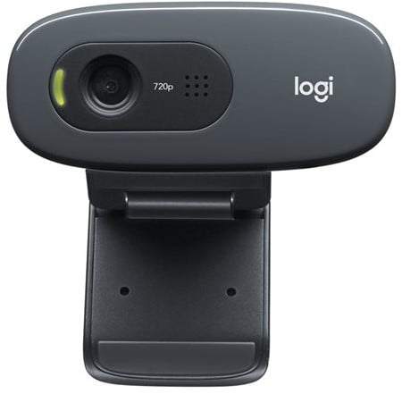 Logitech C270 HD webcam 3 MP 1280 x 720 Pixels USB 2.0 Zwart-2
