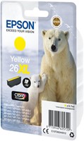 Epson Polar bear Singlepack Yellow 26XL Claria Premium Ink-2