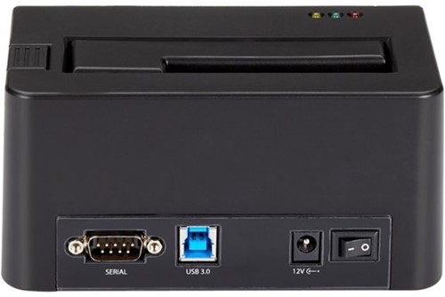 StarTech.com Single Bay Hard Drive Wisser, Standalone HDD/SSD Sanitizer/Eraser, 4Kn, USB 3.0 naar SATA III (6 Gbps), 9 Wismodi, LCD Display, Hard Disk Secure Erase Dock, DB-9 Printer Poort, TAA Compli-3